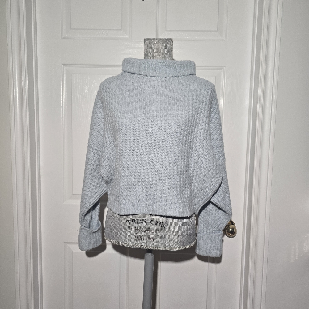 MAEVE ANTHROPOLOGIE cable Knit Sweater